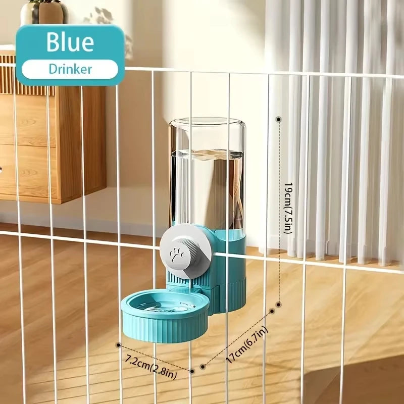 Small pet cage water &food  dispenser.