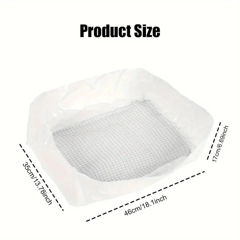 10Pcs Reusable Feces Filter.