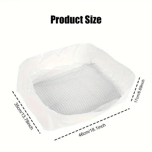 10Pcs Reusable Feces Filter.