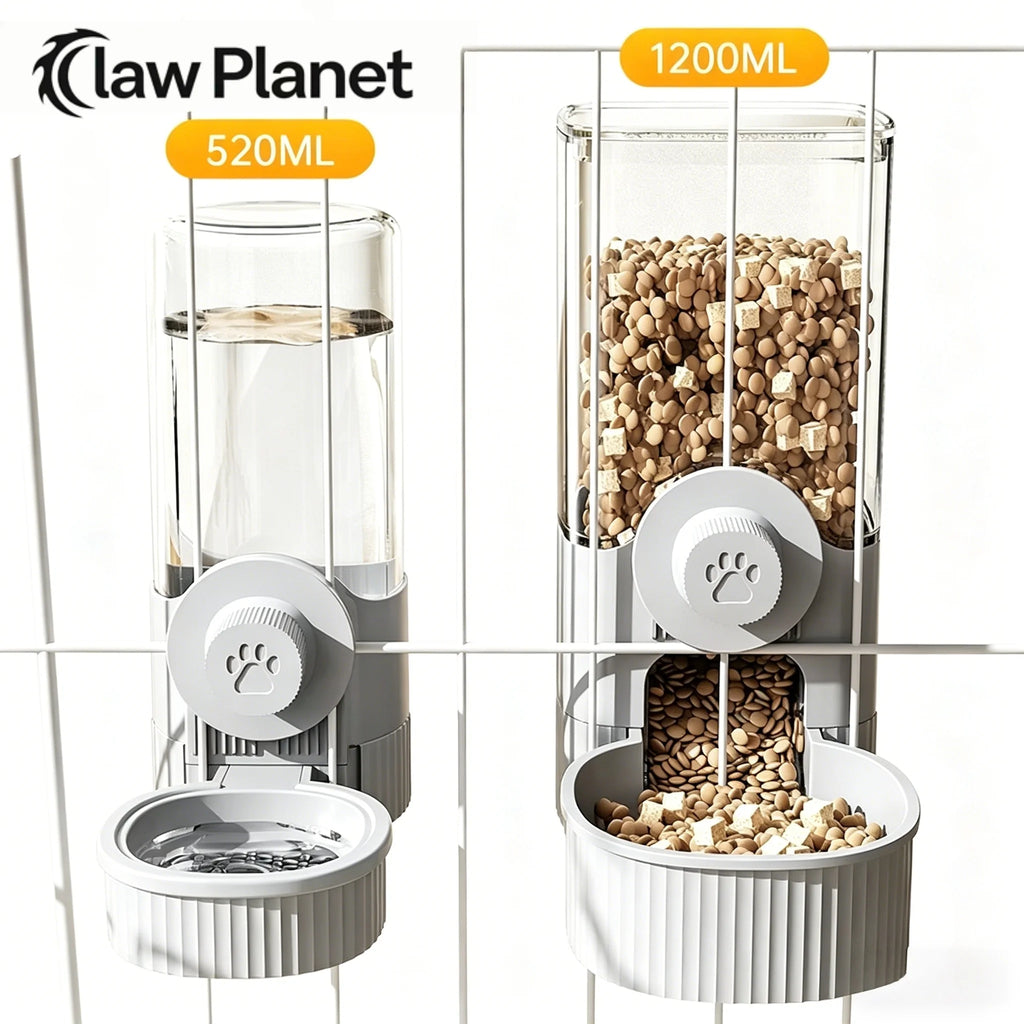 Small pet cage water &food  dispenser.