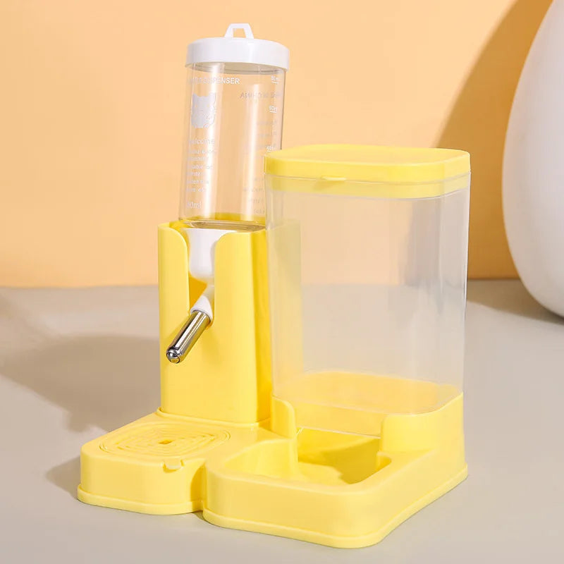2 in 1 small pet Feeder & Water Dispenser