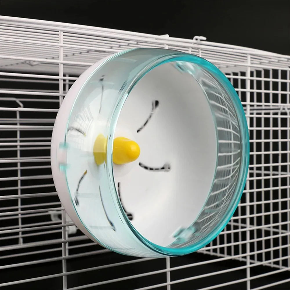 Hamster running wheel.