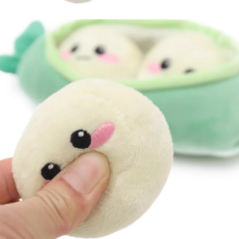 Peapod dog chew toy.