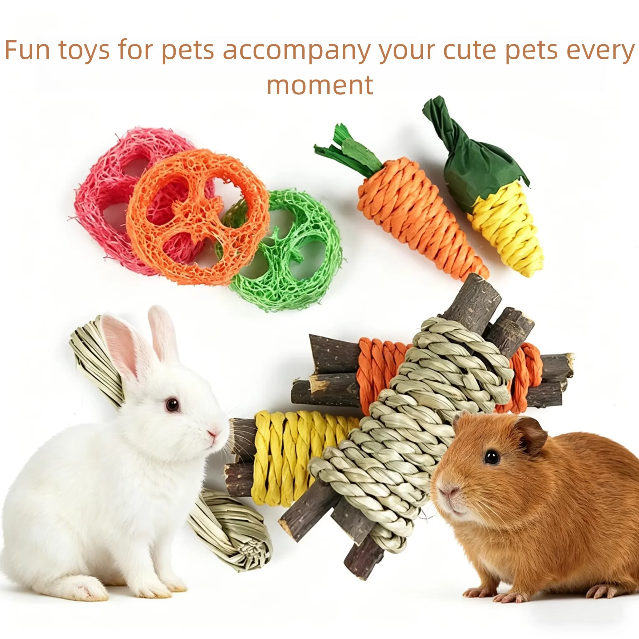 Toys for small pets.