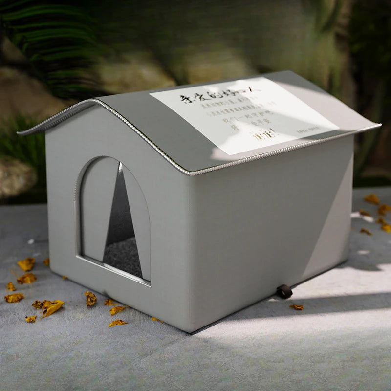 Outdoor waterproof cat/dog house.