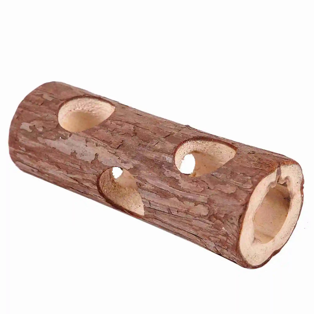 Wooden Hamster Tunnel.