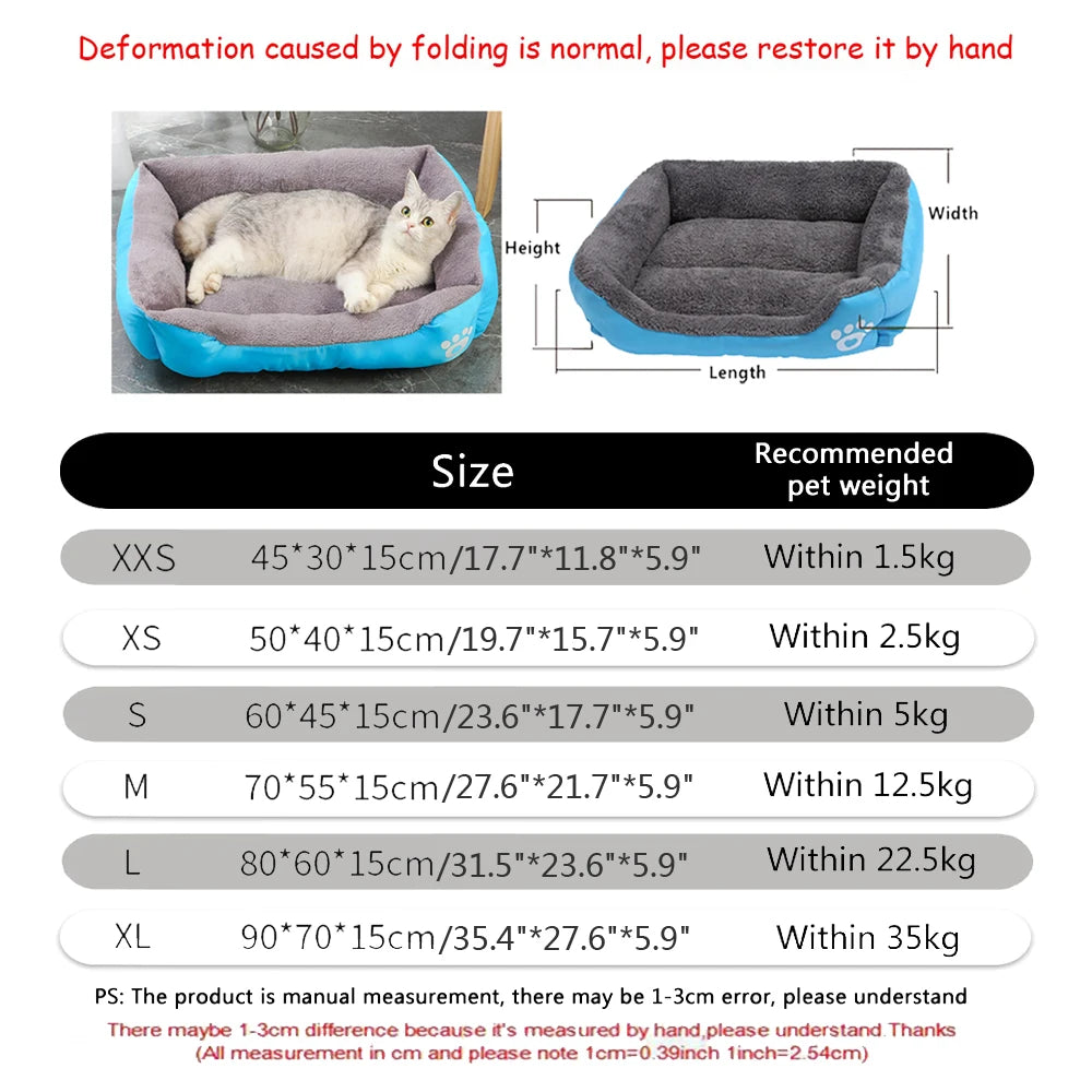 Ultra Soft Plush Dog Bed – Calming Comfort Cushion