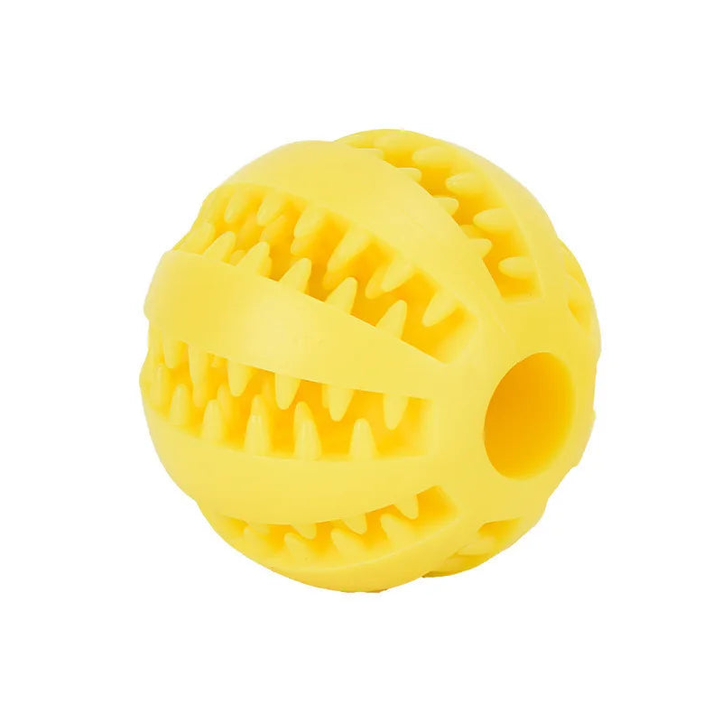 Dog chew ball, treat dispenser.