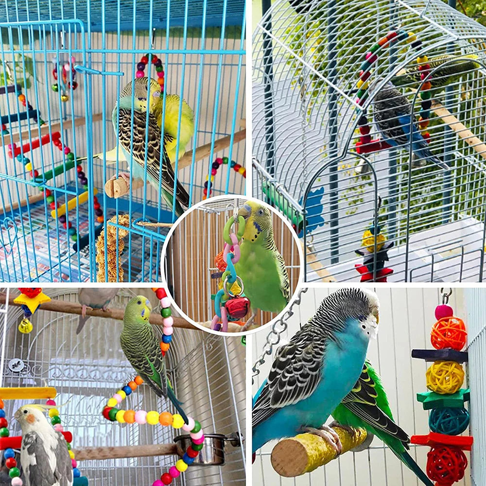 7PCS  Bird Toys.