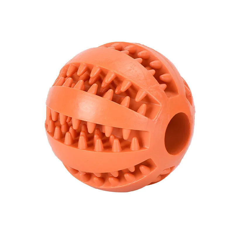 Dog chew ball, treat dispenser.