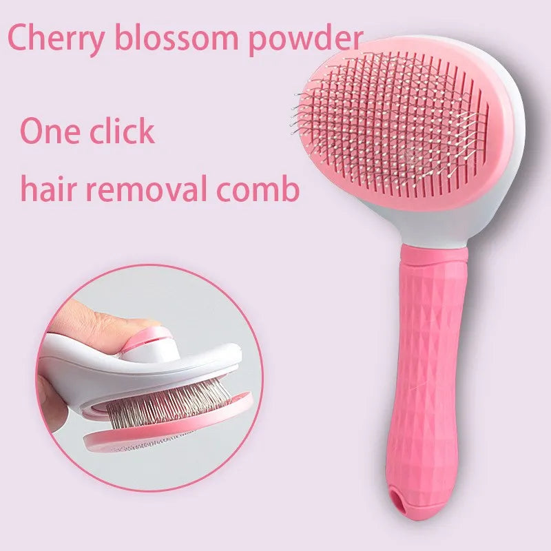 Self-Cleaning Dog & Cat Slicker Brush