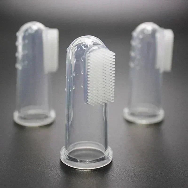 5pcs Super Soft Dog Finger Toothbrush