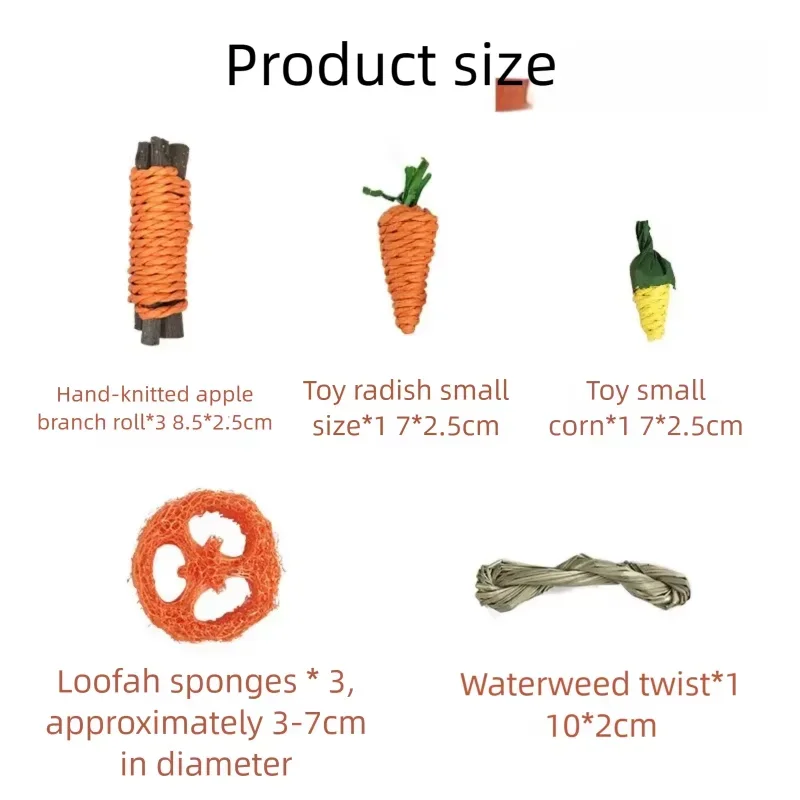 Pet misc bag chew toys