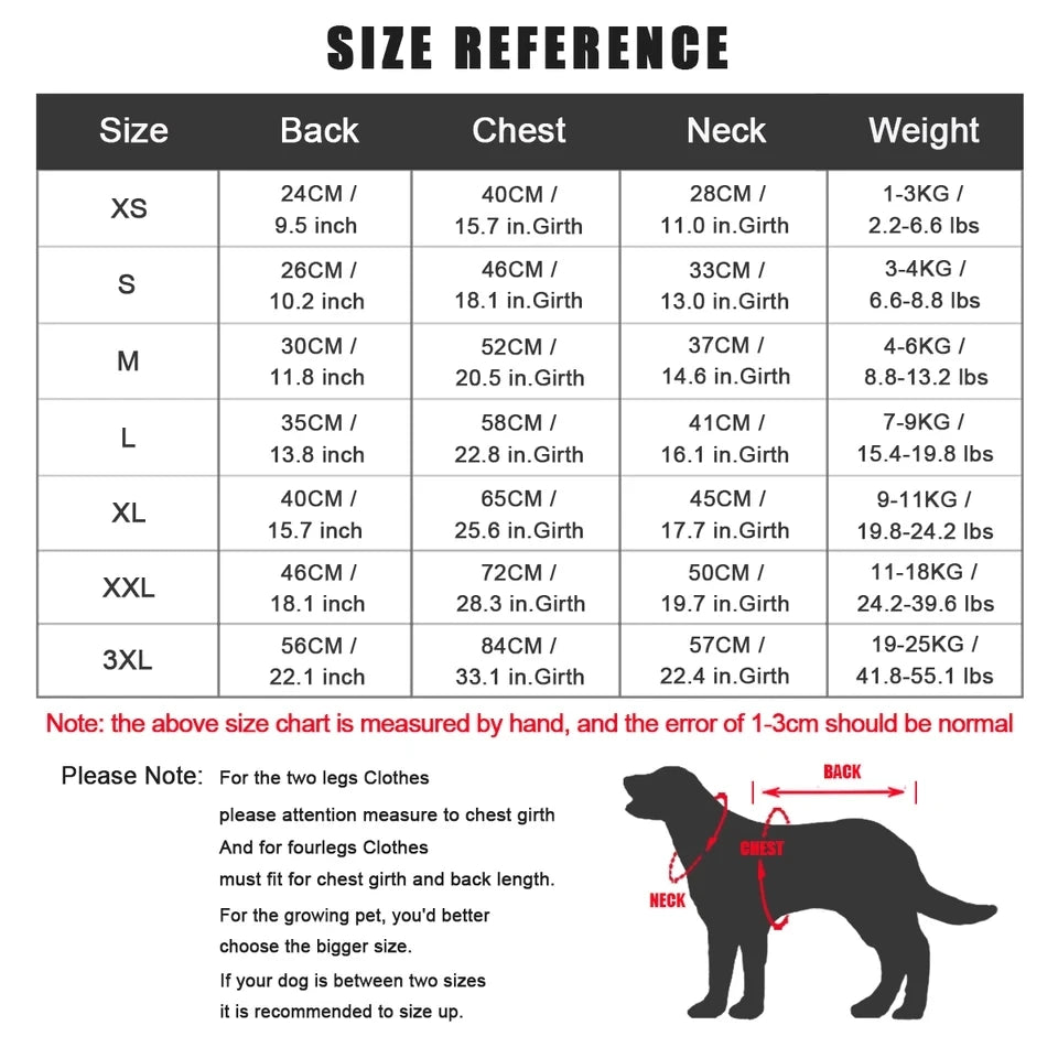 The dog face coat/jacket.