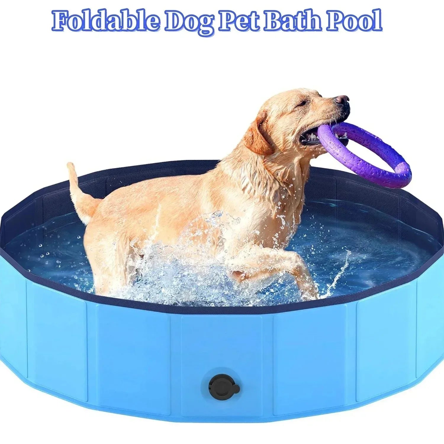 Durable easy assemble dog outdoor pool