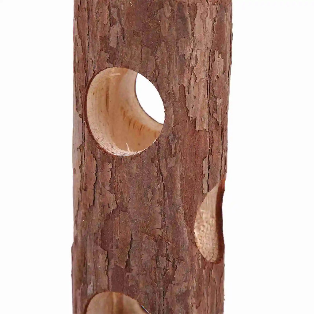 Wooden Hamster Tunnel.