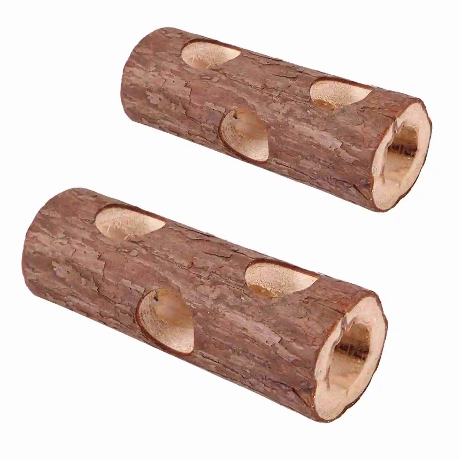 Wooden Hamster Tunnel.
