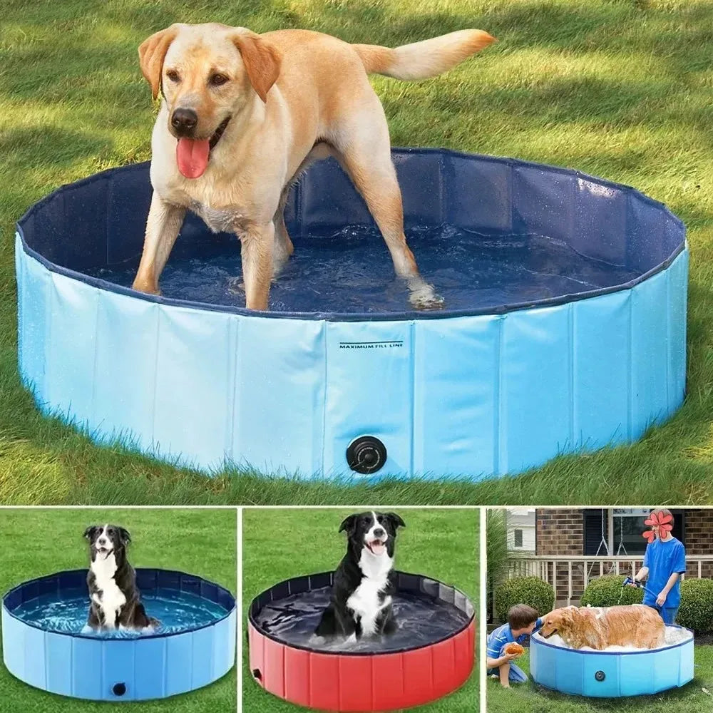 Durable easy assemble dog outdoor pool