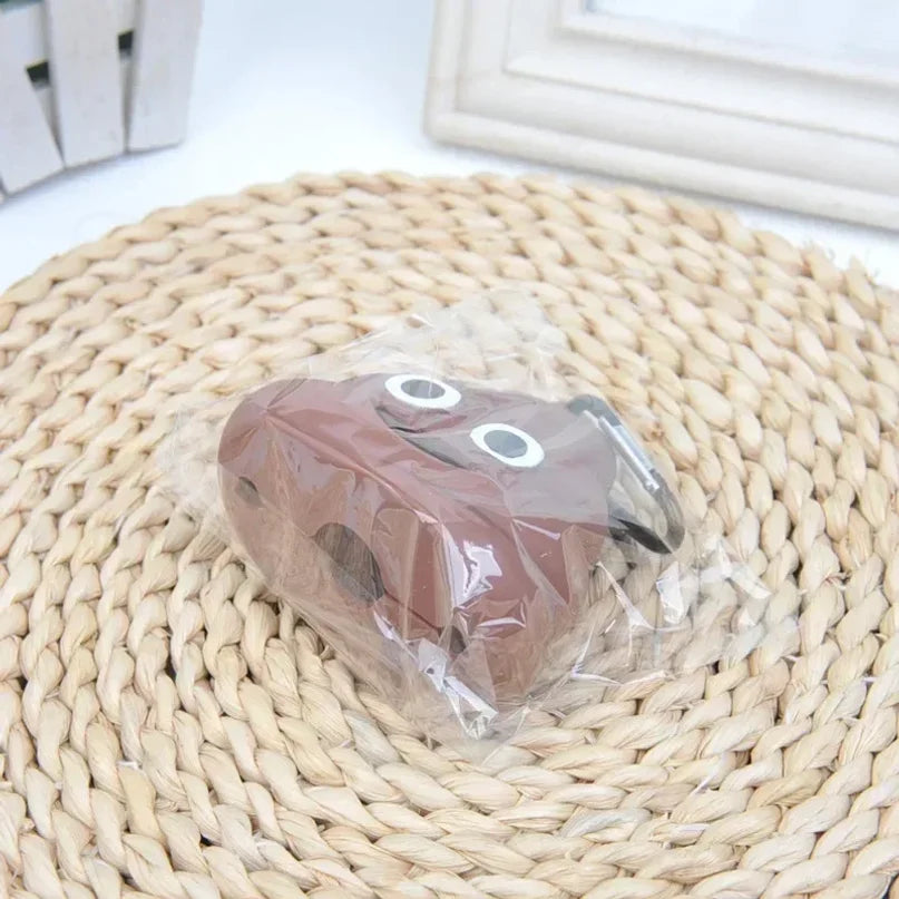 Poo emoji dog/ cat poo bag holder.