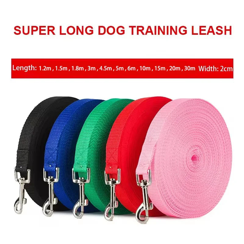 Nylon Extra Long dog Lead